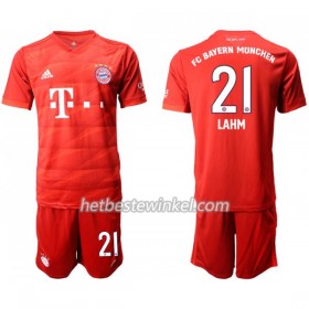 FC Bayern München LAHM 21 Kind Voetbaltenues Thuis 2019/20 - SS (+ Korte broeken)